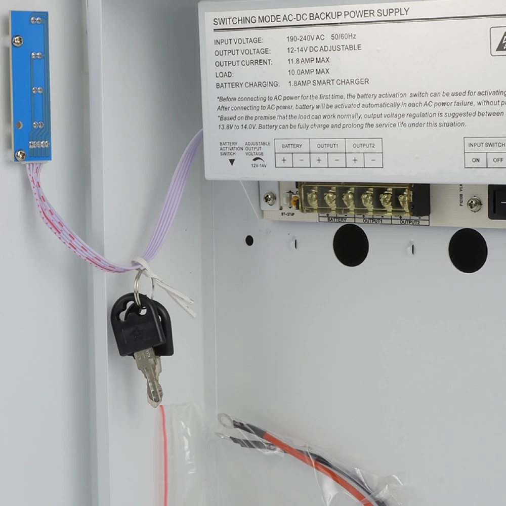 Резервированный источник питания (РИП) ZOLL 12V 10A, Metal box