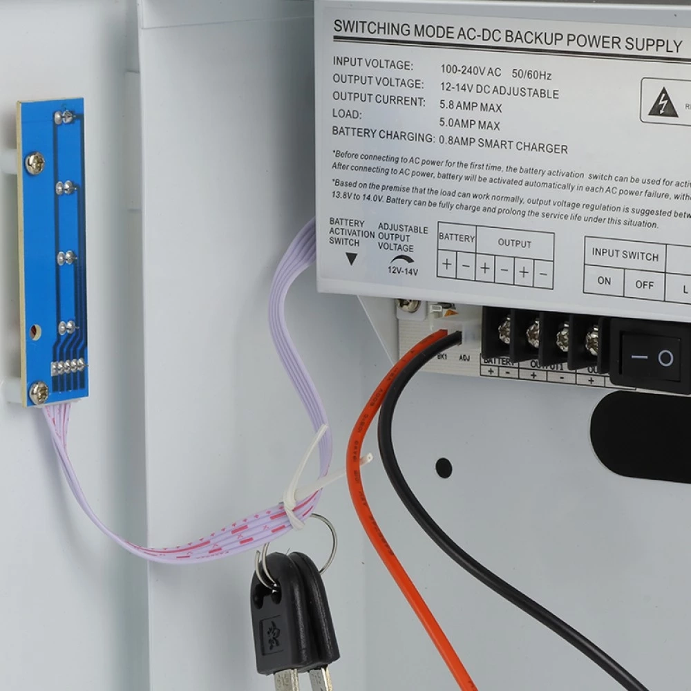 Резервированный источник питания (РИП) ZOLL 12V 3A, Metal box