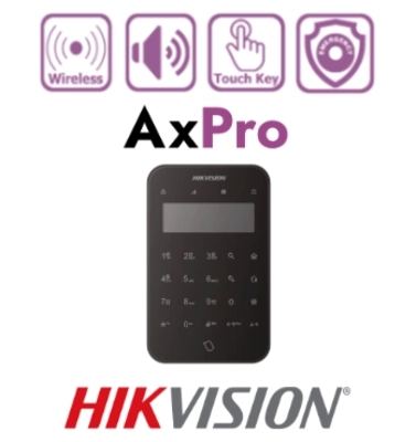 DS-PK1-LT-WE Беспроводная клавиатура с LCD-экраном и двусторонней связью