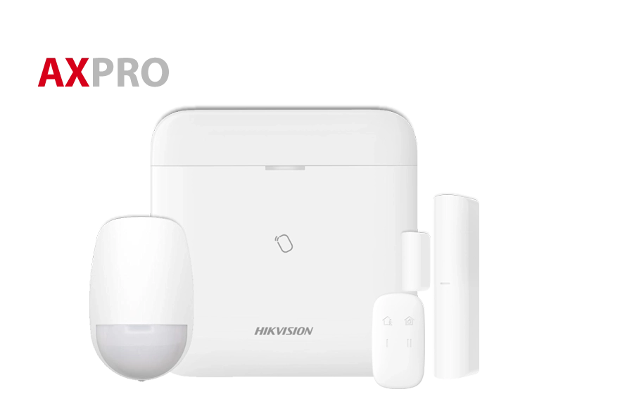 DS-PWA64-Kit-WE (AX PRO) – set complet de sistem de alarmă wireless.